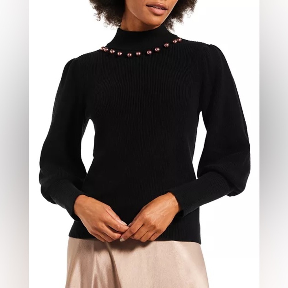NIC + ZOE Twilight Sweater Beaded